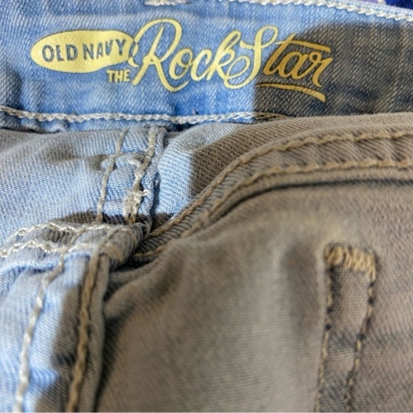 Old Navy The Rockstar Light Denim Skinny Jeans 6 - Picture 3 of 6